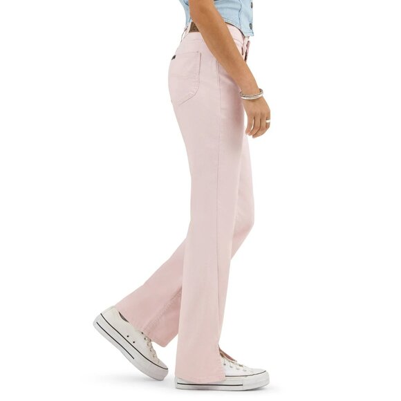 Lee Women's Heritage Mid Rise Bootcut, Size 16, Mid-Rise, Fitted, Pink Wash - Picture 4 of 6
